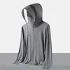 Ropa de Protección Solar Personalizada de Ala Ancha para Hombres y Mujeres, Chaquetas con Capucha de Verano para Parejas, Chaquetas Publicitarias de Piel para Hombres y Mujeres con Logotipo Impreso