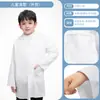 Disfraz de bata blanca infantil transfronterizo, atuendo de doctor/enfermera, disfraz de juego de rol para jardín de infantes, atuendo blanco de manga larga