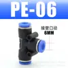 Conector de Tubo de Ar Pneumático Plug Rápido Conector de Plástico Cotovelo Rosqueado Pc, Pcf, Pe, Peg, Pg, Pu