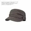 Sombrero Octogonal de Estilo Japonés Old Money con Pliegues para Equitación para Mujer, Nuevo Modelo Primavera y Otoño 2026, Sombrero Octogonal de Algodón-Lino Sintético, Sombrero Versátil de Alta Calidad