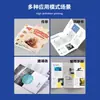 Fábrica de impressão dobrável promocional três dobras quatro dobras manual de produto design de formato especial produção de impressão personalizada para douramento