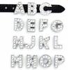 Joyería de moda europea y americana 8mm exquisito medio taladro usar letra A- Z para elegir para pulsera de muñeca