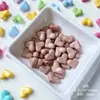 Cuentas de Corazón Acrílicas Gruesas de Colores Hechas a Mano Color Brillante Material para Pulsera DIY Correa de Teléfono Accesorio