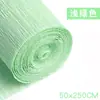 Papel crepom colorido buquê de flores de papel artesanal papel para enrolar jardim de infância DIY flores artificiais 50*250cm atacado