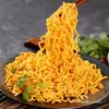 Fideos de Yema de Huevo Salada Dongwanfu, Caja Completa de Fideos de Pavo, Fideos Instantáneos, Comida Rápida, Snack Nocturno, Fideos Instantáneos para Personas Perezosas