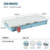 Caja de almacenamiento para cama, caja de almacenamiento para el hogar con ruedas planas, tipo cajón, para ropa, colcha, acabado de plástico