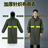 Capa de chuva para trabalho, corta-vento com zíper estendido para proteção contra chuva forte, modelo 2026, poncho de chuva longo para entregadores, unissex, uso externo