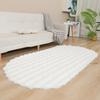 Alfombra de Piel de Conejo de Imitación Transfronteriza Especialmente Diseñada para Estilo Crema Alfombra de Felpa de Burbujas para Piso Dormitorio Cabecera Sala de Estar Alfombra para Ventana de Bahía Manta para Sofá