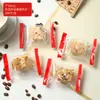 Saco de Embalagem para Biscoito Floco de Neve Estilo Chinês Saco para Assar de Grau Alimentício Saco Selado à Máquina para Lanches Saco Cego Saco Vazio
