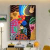 Pinturas Decorativas para Colgar en la Sala de Estar, Dormitorio, Comedor; Pinturas de Entrada Texturizadas; Arte de Pared Artístico; Tapa de Caja Eléctrica; Escena de Café
