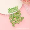 Direto da fábrica 12mm contas de vidro pintadas à mão ao redor de manchas de seda artesanal multicolorido gotas de óleo de vidro acessórios para joias DIY