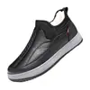 Zapatos Nuevos de Algodón de Invierno, Zapatos Casuales y Cómodos para Hombre para Exteriores, Mocasines Cálidos, Envío Directo de Una Pieza, Zapatos con Terciopelo y Algodón Espeso