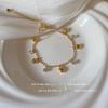 Diseño Nicho Pulsera Amor Vacante para Mujer Temperamento Lujo Ligero Moda de Alta Gama Temperamento Versátil Exquisita Joyería de Mano