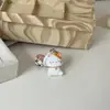 Lindo Gato de la Suerte de Dibujos Animados Llavero con Cascabel Divertido Colgante para Bolso Regalo para Pareja Mejor Amigo Accesorios