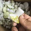Compresa Caliente Grande con Forma de Hongo de Bianstone, Piedra de Energía Bianstone, Masaje de Espalda, Introducción de Aceites Esenciales, Masaje con Jade, Masaje Facial