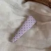 Grampo de Cabelo com Franja de Bolinhas Roxas Estilo Coreano, Presilha Pequena, Presilha Lateral, Grampo de Cabelo, Presilha Bb, Presilha Bico de Pato, Grampo de Cabelo