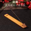 Tablero de Incienso Ajustable de Palo de Rosa de Vietnam Inserción de Incienso Rectangular de Madera Incienso Incienso Quemador de Incienso de Madera Soporte de Incienso Soporte de Incienso Venta al por Mayor de Incienso