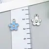 Acessórios para Joias DIY K Branco Gotejamento de Óleo Liga Estrela de Cinco Pontas Coroa Pingente Conjunto Misto de 100 Estilos para Pulseiras e Colares
