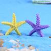 Microadornos de paisaje estilo mediterráneo Resina Estrella de mar espinosa Microadornos de paisaje Resina creativa