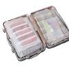 Bolsa Ziploc Bolsa de Almacenamiento Transparente Esmerilada Margarita Bolsa Impresa Simple Bolsa Eva de Almacenamiento para Viajes Bolsa de Reempaquetado