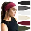 Diadema Ancha Elástica para Mujer Cinta para el Sudor Suave Deportiva Fina Moda para Lavado Facial Entrenamiento Yoga Uso Diario