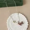 Delicado Collar con Colgante de Hueso de Dachshund Esmaltado de Colores para Niñas, Diseño Lindo y Único, Cadena de Clavícula de Moda