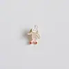 Broche de Conejo de Personalidad de Moda Más Vendido para Mujer, Insignia de Pin Anti-Exposición Estilo Japonés Lindo, Pin de Fijación de Marca de Moda al por Mayor