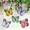 Venta al por mayor del fabricante Zapatos de Mariposa Simulada Sombrero de Flores Flor DIY Pasador de Pelo Pasador Material de Flor Decoración Libro Rojo Pequeño Mariposa Estéreo 3D