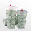 Vaso de Papel para Té con Leche de Grado Alimenticio, Vaso de Embalaje Engrosado de Doble Capa, Vaso Desechable para Café, Vaso para Bebidas Calientes Personalizado Comercial