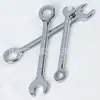 Juego de 10 Piezas de Mini Llaves de Doble Propósito Métricas e Imperiales, Juego de Herramientas de Llave de Doble Propósito Flor de Ciruelo 4-11mm