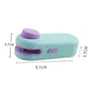 Máquina de selar mini portátil mais vendida, máquina de selar plástica para sacos de lanches, máquina de selagem a quente por pressão manual para uso doméstico