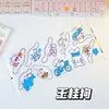 Perro Sanrio Yugui de dibujos animados perro de orejas grandes calcomanía para vaso de agua transparente DIY linda melody coolomi calcomanía adhesiva