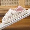 2024 Nueva Luna Zapatos Bolsa con Pantuflas de Algodón Damas Otoño Hogar Interior Antideslizante Cálido Dibujos Animados Hogar Zapatos de Algodón