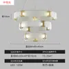 Lámpara de araña para restaurante transfronterizo, luz de anillo circular de lujo ligero, lámpara colgante de cristal personalizada para sala de estar, recepción de hotel, vestíbulo, modelo nuevo 2026