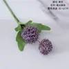 Almofada de Alfinetes Cardo Espinhoso Ningshuo Flor Simulação Decoração de Casa Buquê de Mão para Casamento Flor Rosa Parede Flor Artificial Transfronteiriça PJ1143