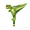 Mini Velociraptor Balão de Membrana de Alumínio Tiranossauro Rex Triângulo Crianças Brinquedo Balão Decorativo Atacado
