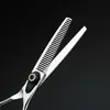 Set de Tijeras de Peluquería 6 pulgadas Popular Transfronterizo Tijeras de Salón de Peluquería Estilo Gema de Tubo Corte Suave