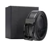 Fabricante de Cinturón de Cuero Genuino con Hebilla Automática para Hombre Guangzhou Transmisión en Vivo Cinturón de Piel de Vaca Genuineleatherbelt