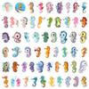55 pegatinas de animales marinos con dibujos de caballitos de mar, para equipaje, tazas y coches, venta al por mayor