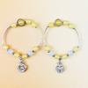 Pulsera Multicolor de Cristal Yuyuan Jade con Cadena Extensora Pulsera Ajustable para Mujer Pulsera de Cristal Labradorita Joyería Artesanal DIY