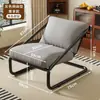 Sofá Perezoso para Sala de Estar, Se Puede Usar para Dormir en el Dormitorio, Uso en Casa Tatami Individual Silla Mecedora de Ocio, Balcón Cómodo Sofá Reclinable