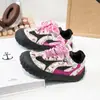 Sapatos de Treino Moral Retrô Infantil 2025 Início do Outono Novos Casuais Antiderrapantes de Sola Macia Sapatos Esportivos para Meninos e Meninas Sapatos Bebê Forrest Gump