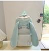 Mochila de Coelho com Orelhas Grandes para Meninas Alunas do Ensino Fundamental Mochila Escolar de Grande Capacidade Versátil Mochila Escolar para Alunos do Ensino Fundamental Terceiro ao Sexto Ano