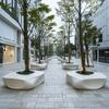 Asientos para Piscina de Árbol de Fibra de Vidrio, Taburetes para Árbol de Paisaje de Jardín al Aire Libre y Parques, Sillas Cuadradas para Maceteros con Forma Especial para Centros Comerciales, Personalizado