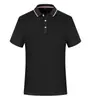 1085 Camisa Polo de Lapela Manga Curta Algodão Seda Camisa Publicitária Camisa Cultural para Homens e Mulheres, Versátil e Confortável Logo Estampado