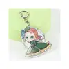 Llavero Acrílico de Animación de Dibujos Animados Personalizado Transparente Bidimensional Lindo Periférico Regalo Conmemorativo Colgante de Llave