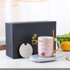 Taza de 55 grados automática de temperatura constante cerámica cálida taza pareja boda 38 regalo práctico recuerdo logotipo publicitario