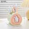 Estojo de Lápis Panda Criativo Decoração de Mesa de Escritório Luxo Leve High-end Presente de Aniversário para Crianças Meninos e Meninas Decoração Fofa
