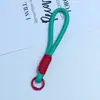 Huayang Llavero Tejido Hecho a Mano Colgante de Bolso Correa para Teléfono Móvil Pulsera Corta Precio Especial de Liquidación Mayoreo
