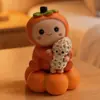Novo Ornamento de Figurine de Abóbora Fofo, Ornamento Rotativo Cartoon em Epóxi, Pequeno Ornamento para Carro, Escritório, Mesa